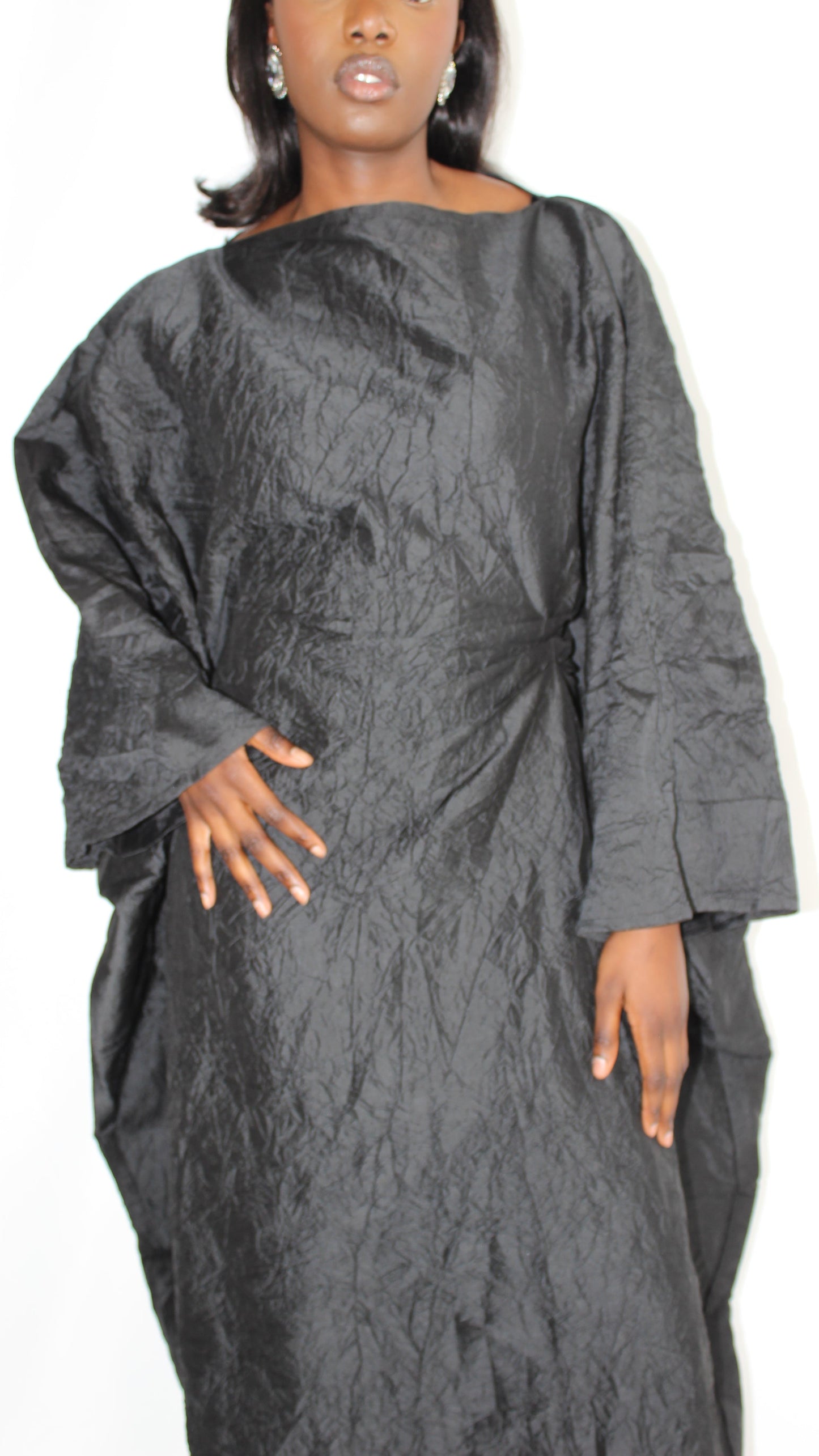 Azina Oversized Dress in Black