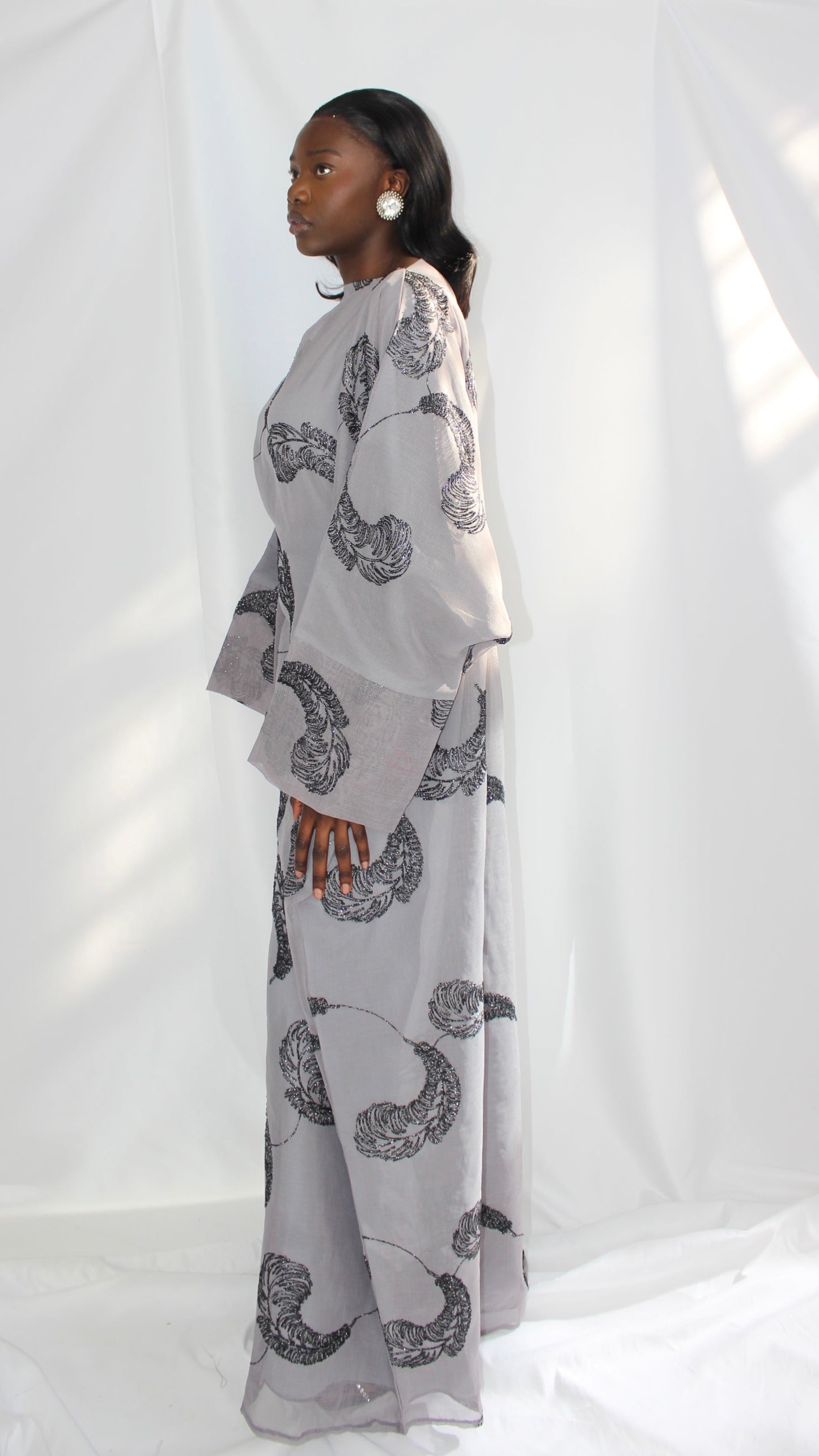 Kalisa Dress in Grey