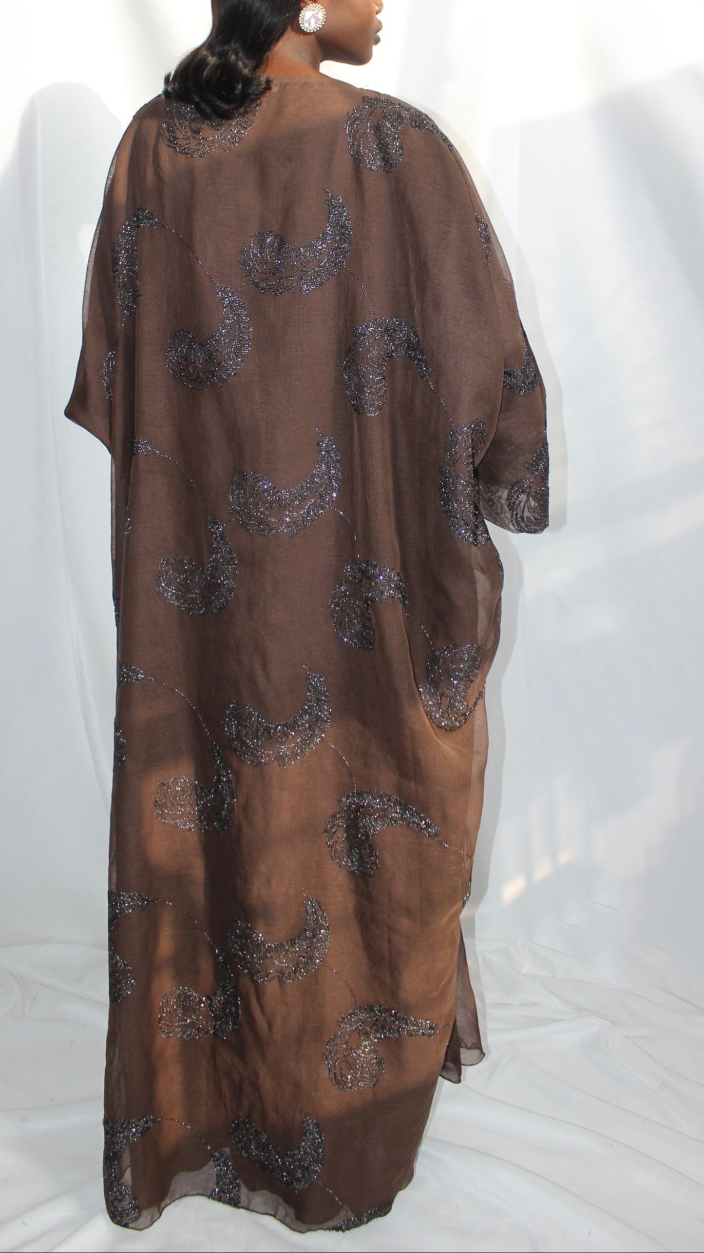 Kalisa Dress in Brown