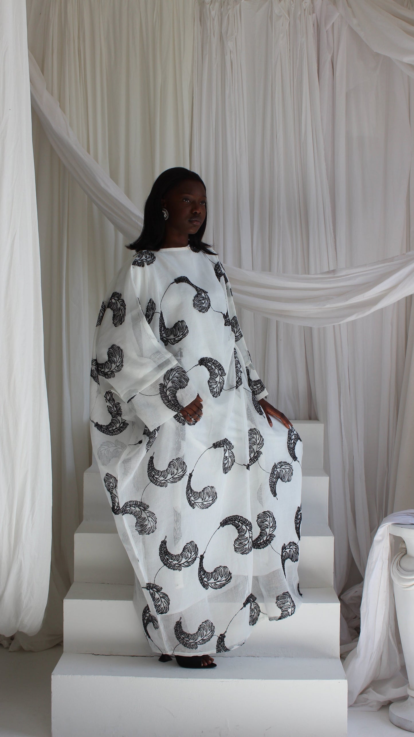 Kalisa Dress in White