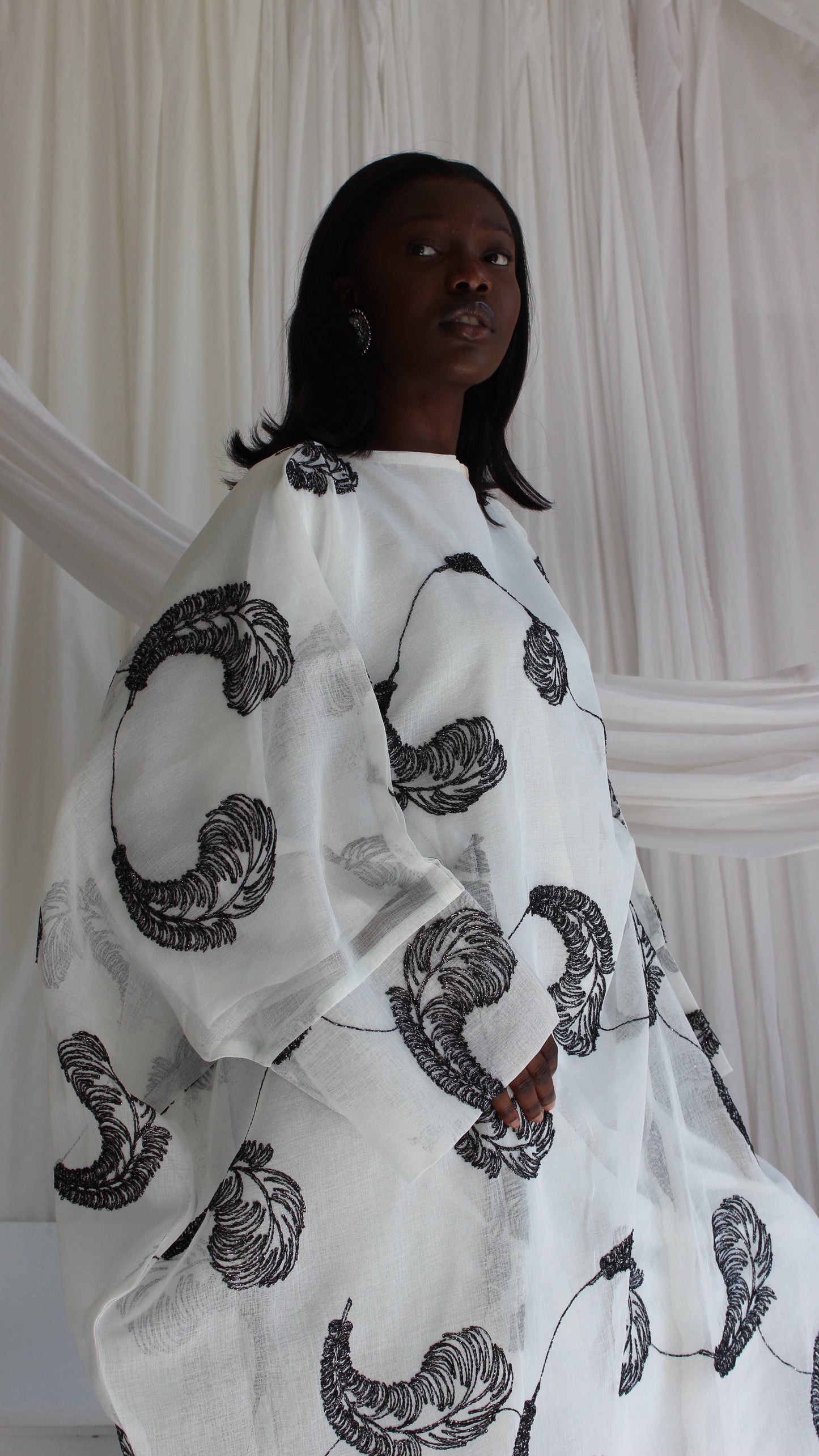 Kalisa Dress in White