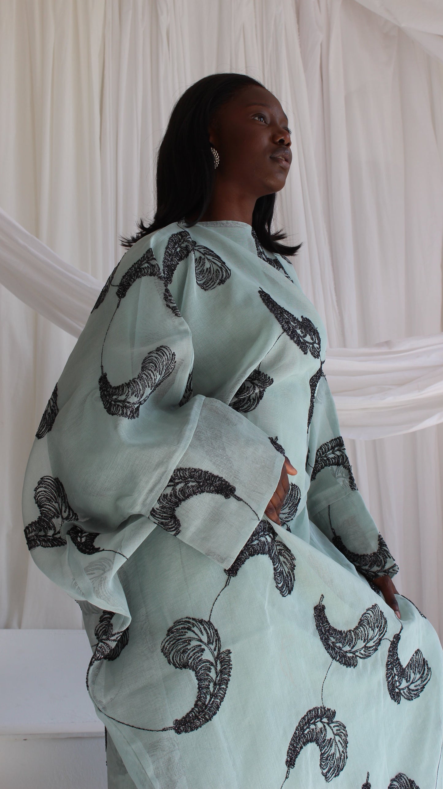 Kalisa Dress in Mint