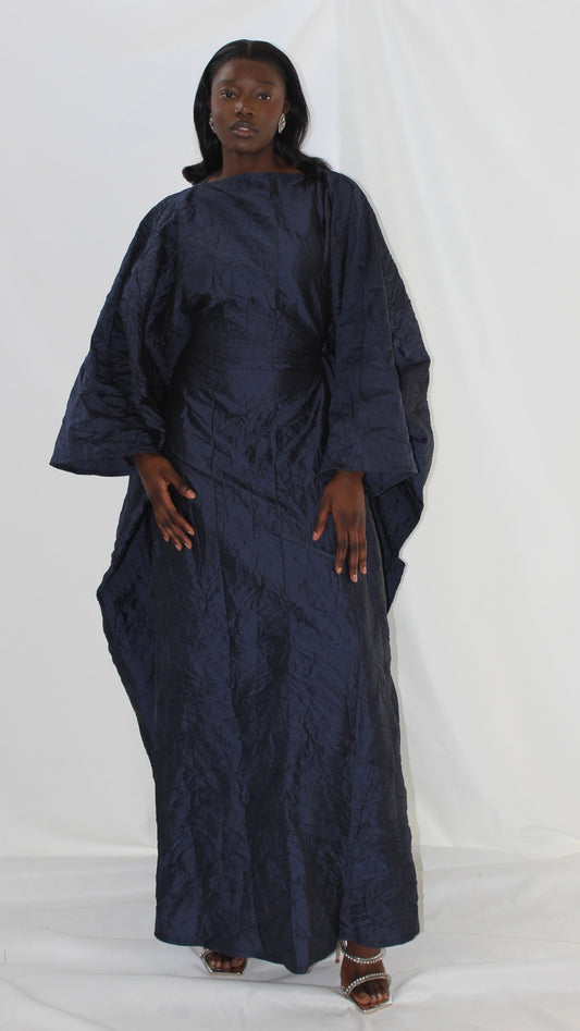 Azina Oversized Dress in Navy
