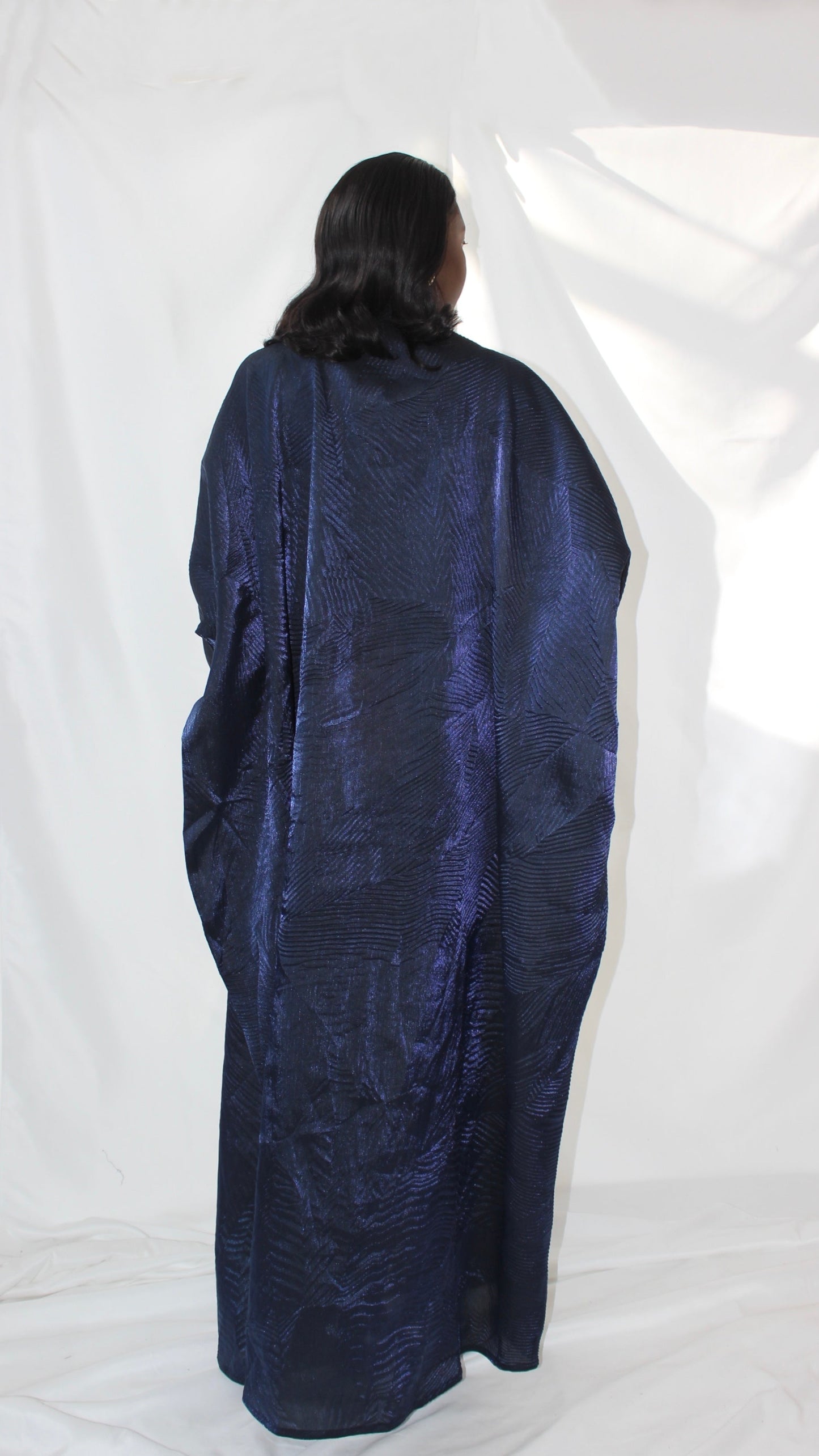Nene Dress in Royal Blue With Matching Hijab/Scarf