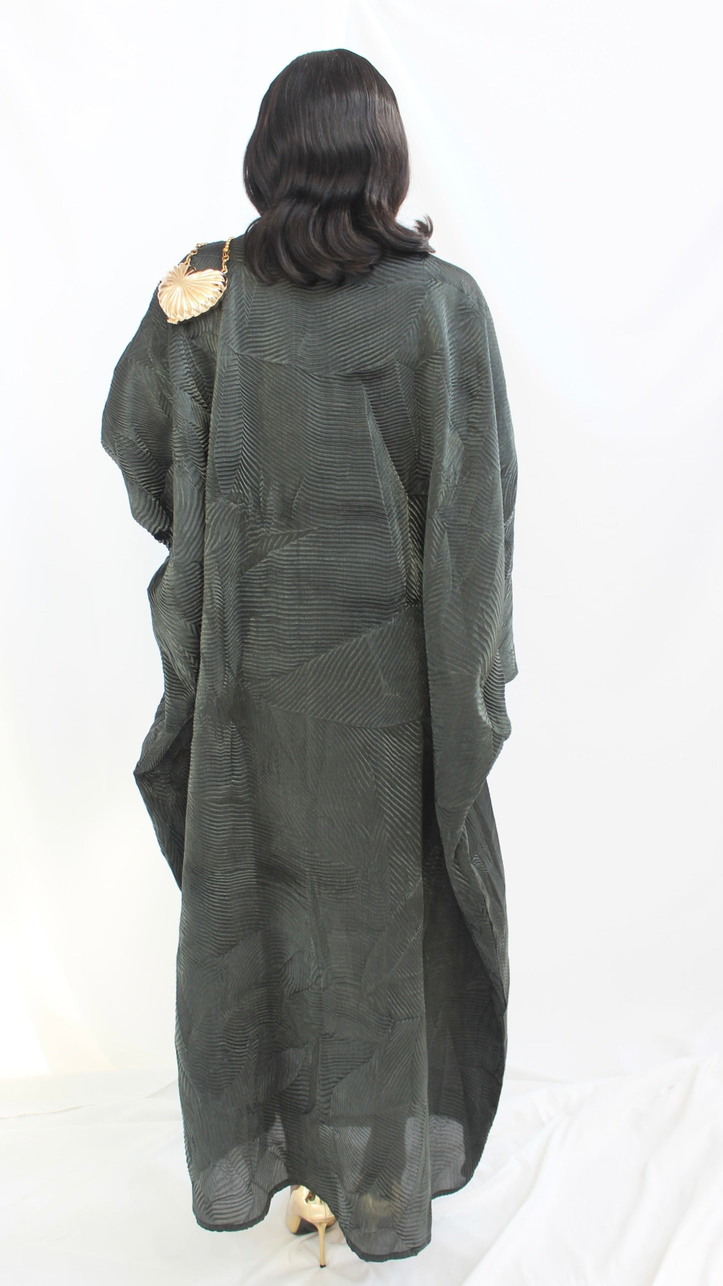 Nene Dress in Dark Green With Matching Hijab/Scarf