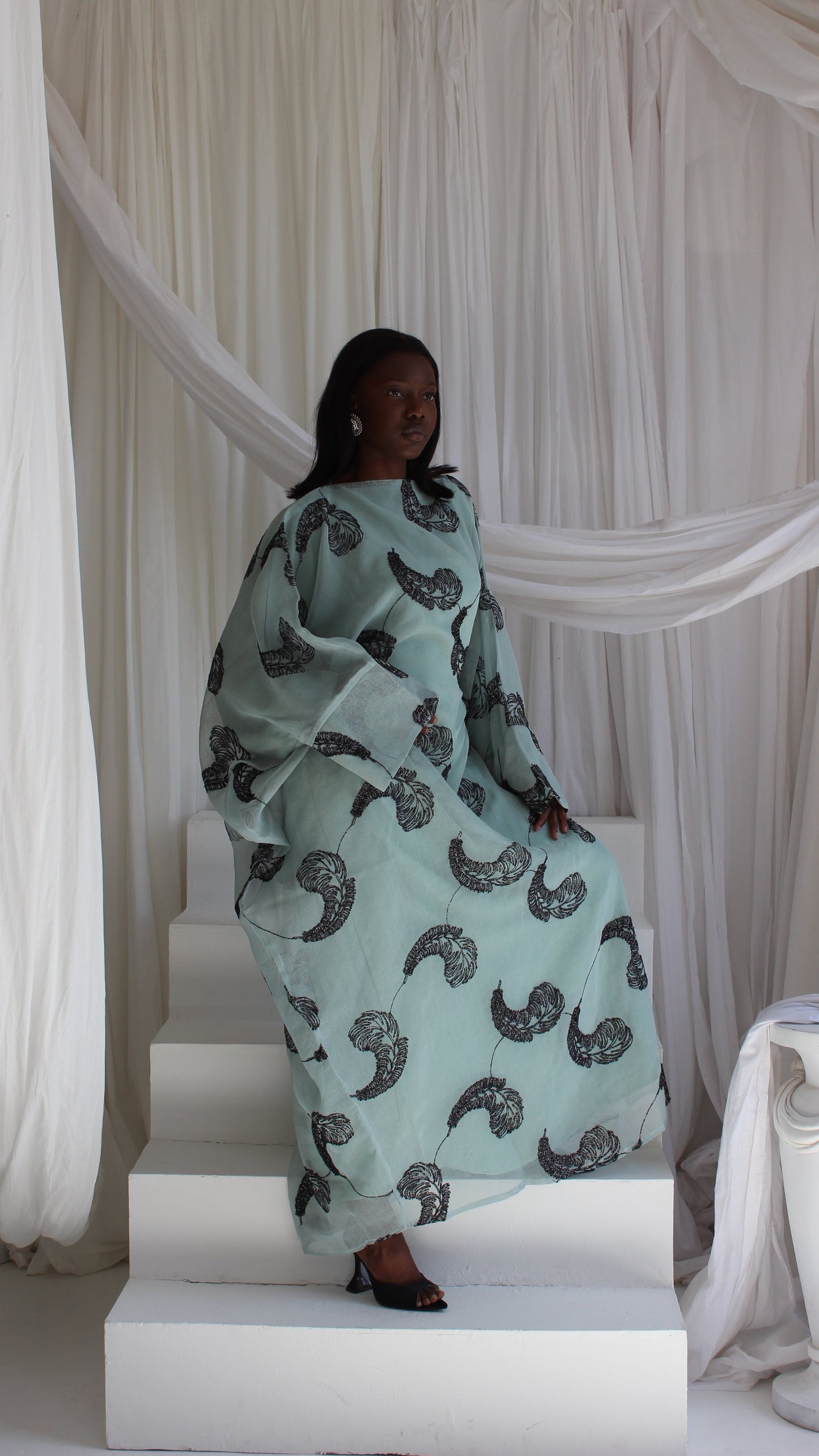 Kalisa Dress in Mint